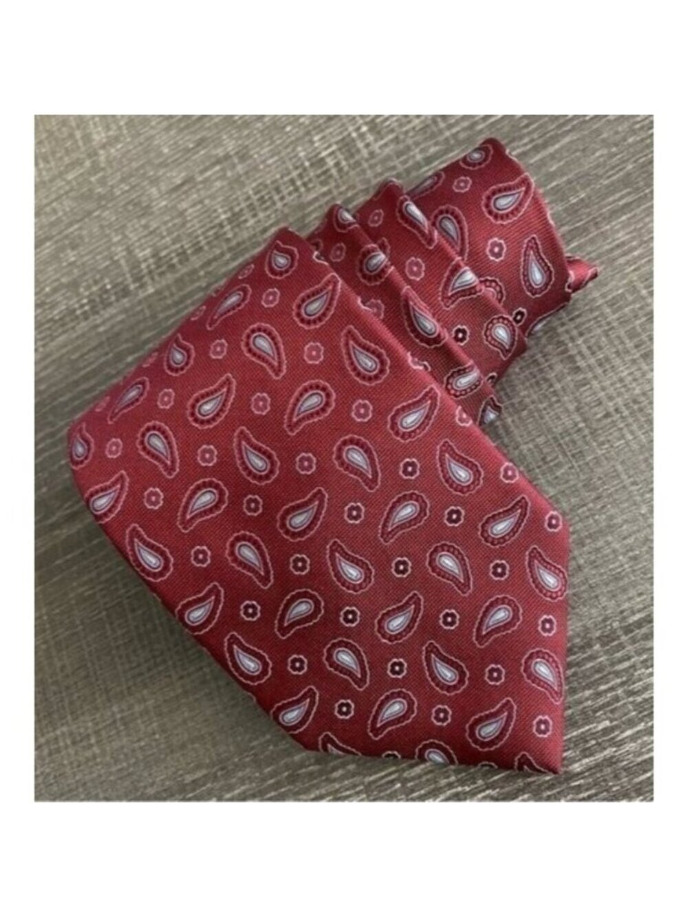 NWT Brooks Brothers Makers & Merchants 100% Italian Silk Necktie Paisley Preppy